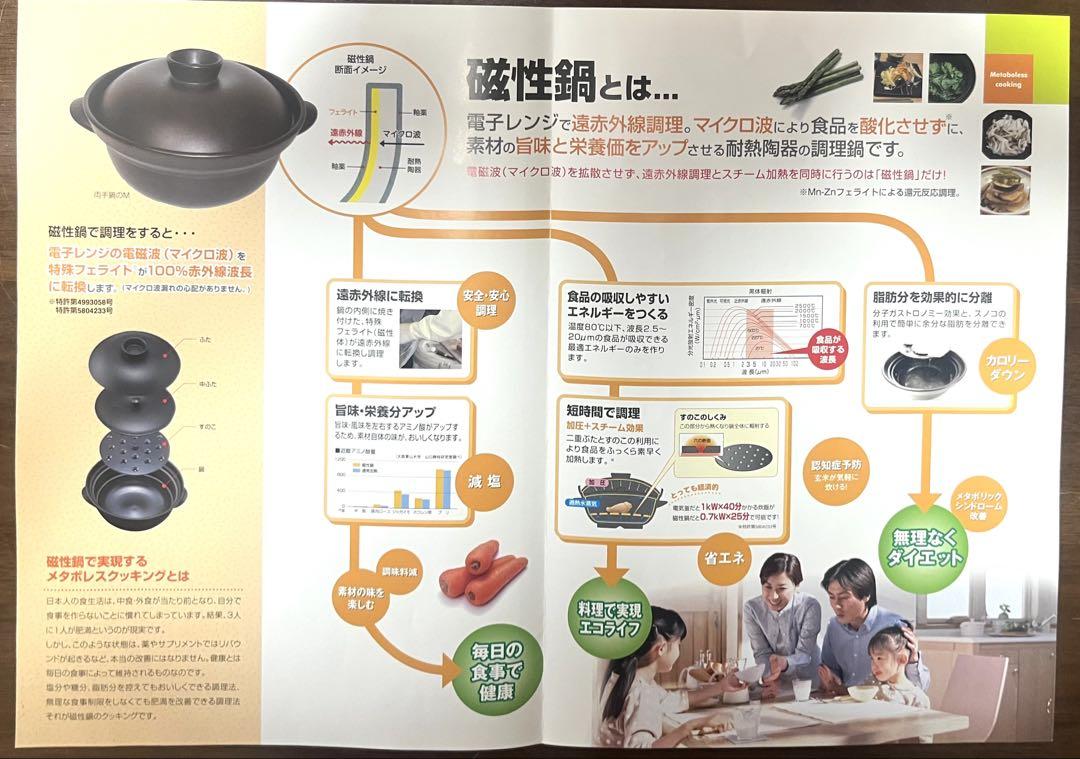 磁性鍋 両手鍋 Mサイズ