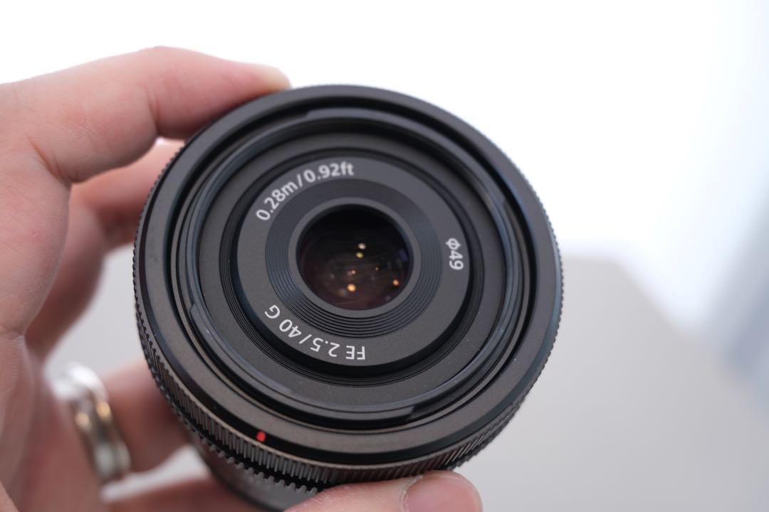【極美品】SEL40F25G FE40mm F2.5G SONY