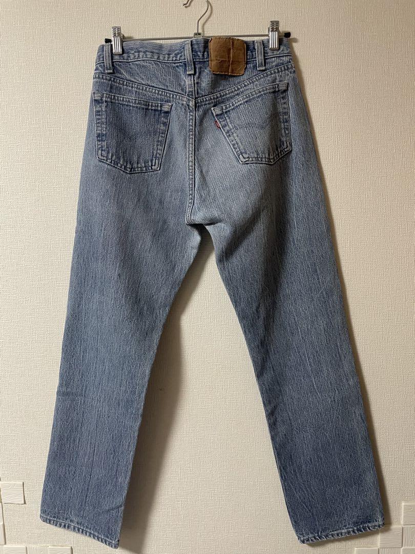 希少 85年製 LEVI'S リーバイス 501 ストライプ ジーンズ