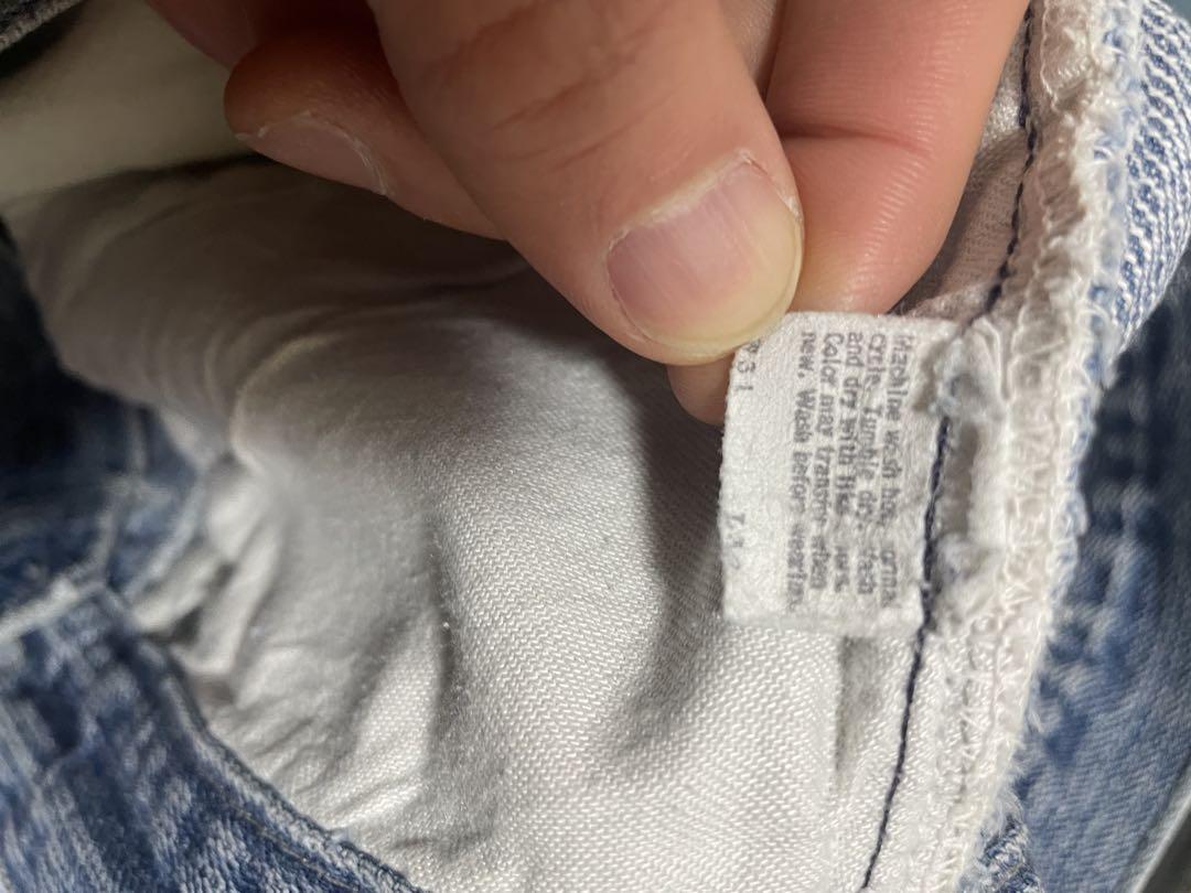 希少 85年製 LEVI'S リーバイス 501 ストライプ ジーンズ