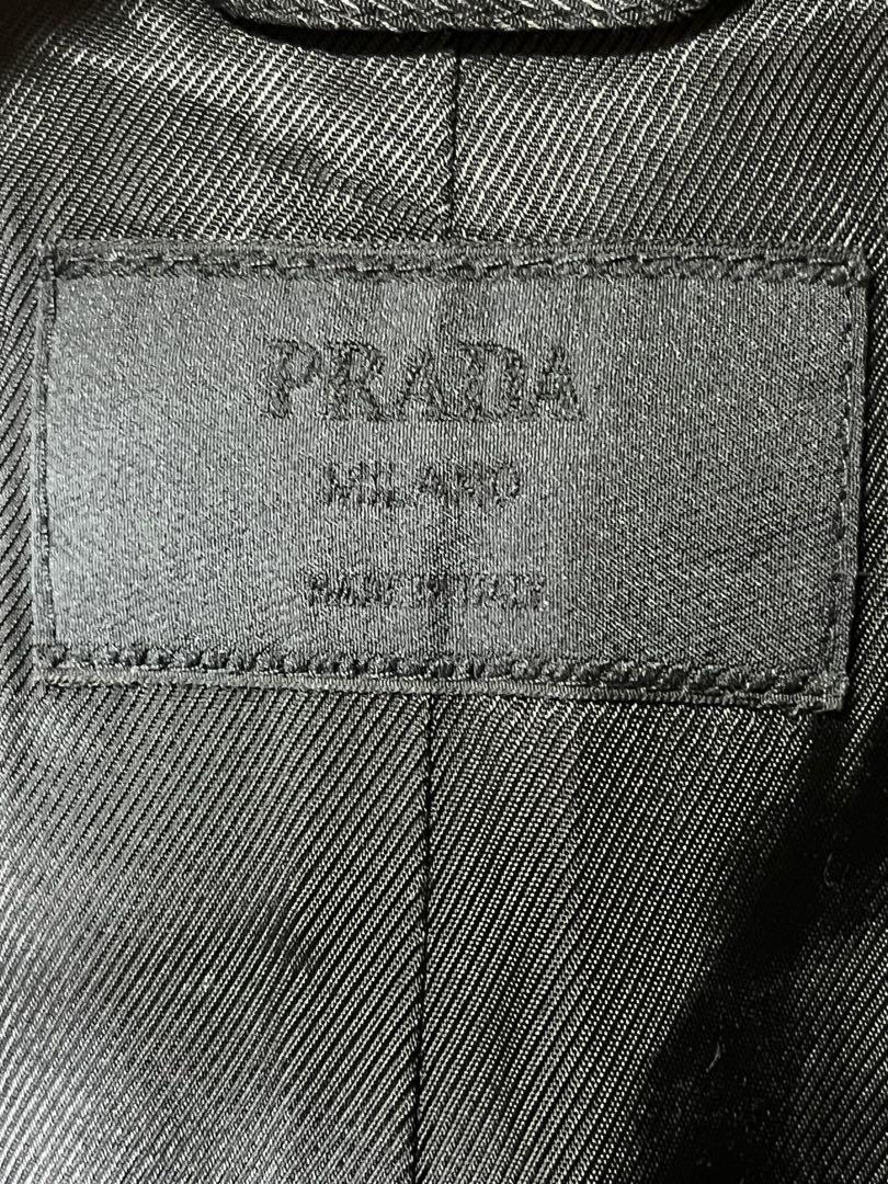 1996 MEN PRADA LEATHER DOCKING VEST