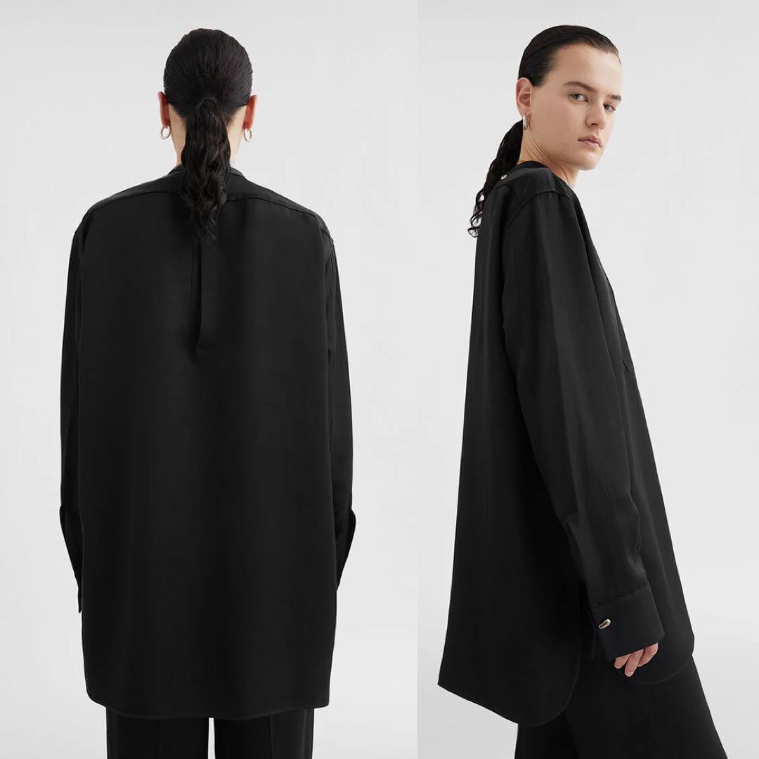 JIL SANDER長袖 タキシードシャツ