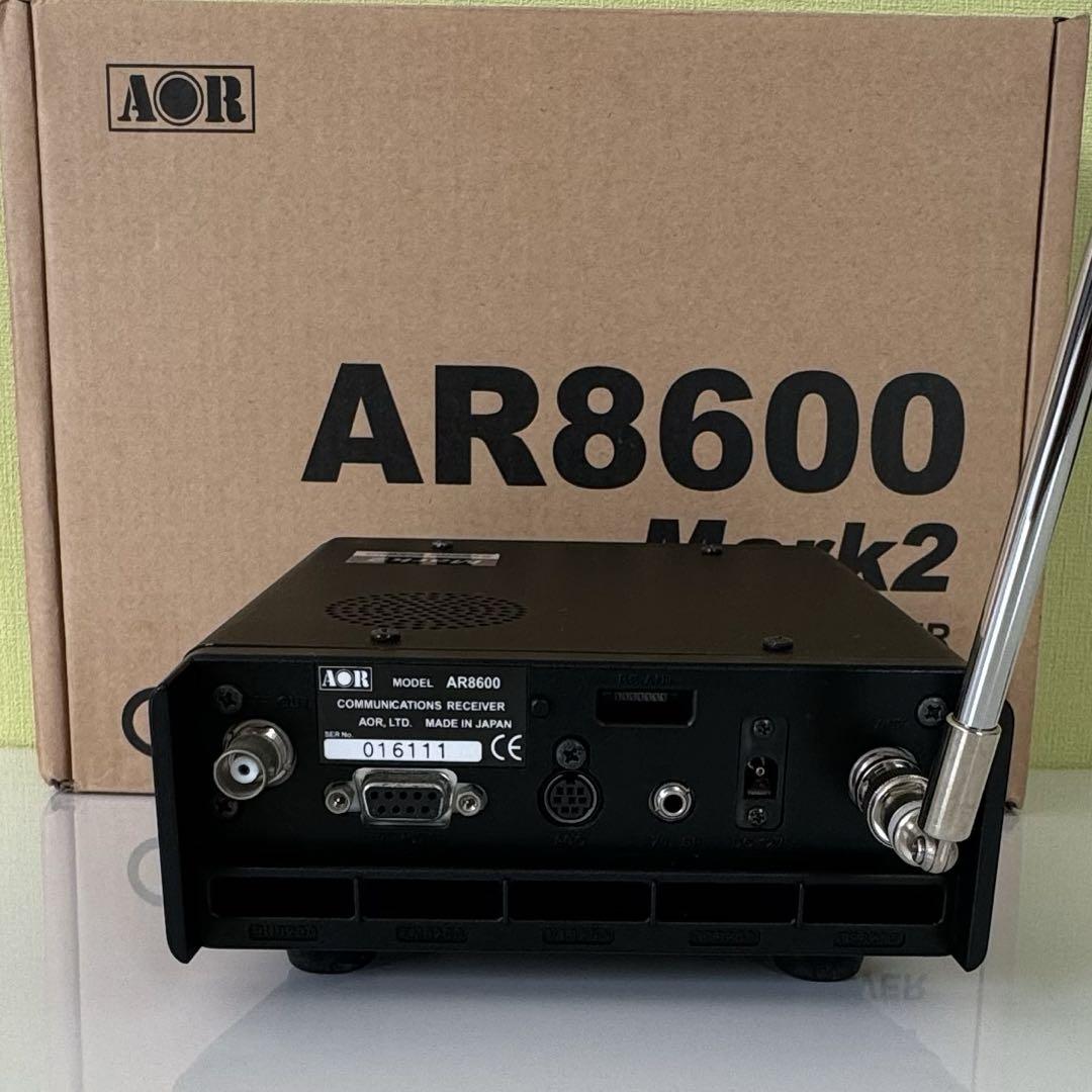AOR 広帯域受信機 デスクトップレシーバー AR8600 MARK2