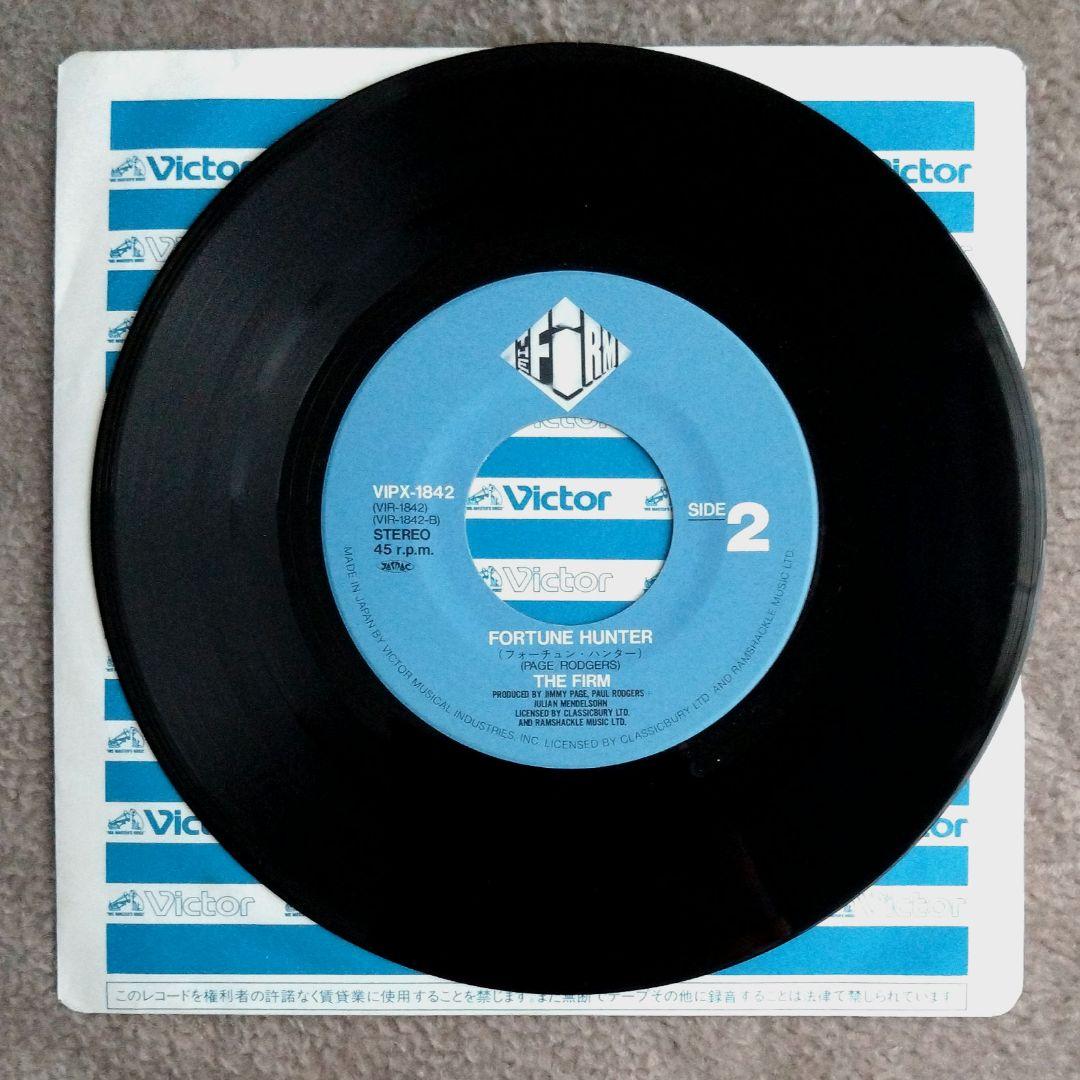 ザ・ファーム The Firm 直筆サイン入り レコード Paul Rogers