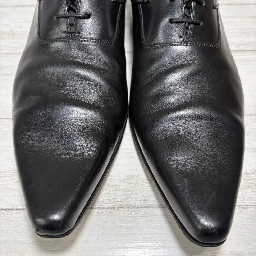 DOLCE&GABBANA ドルチェ&ガッバーナ ドルガバ 革靴 ブラック DOLCE&GABBANA ドルチェ&ガッバーナ ドルガバ 革靴 ブラック