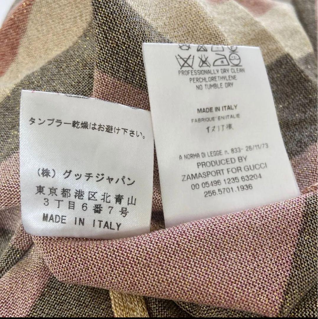 GUCCI トップス M マルチカラー キラキララメ入り