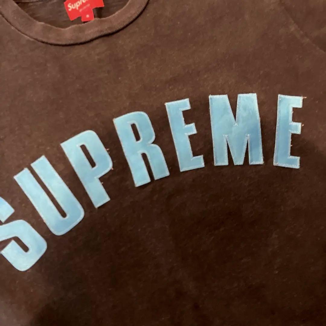 Supreme トレーナー S ブラック/ブルー