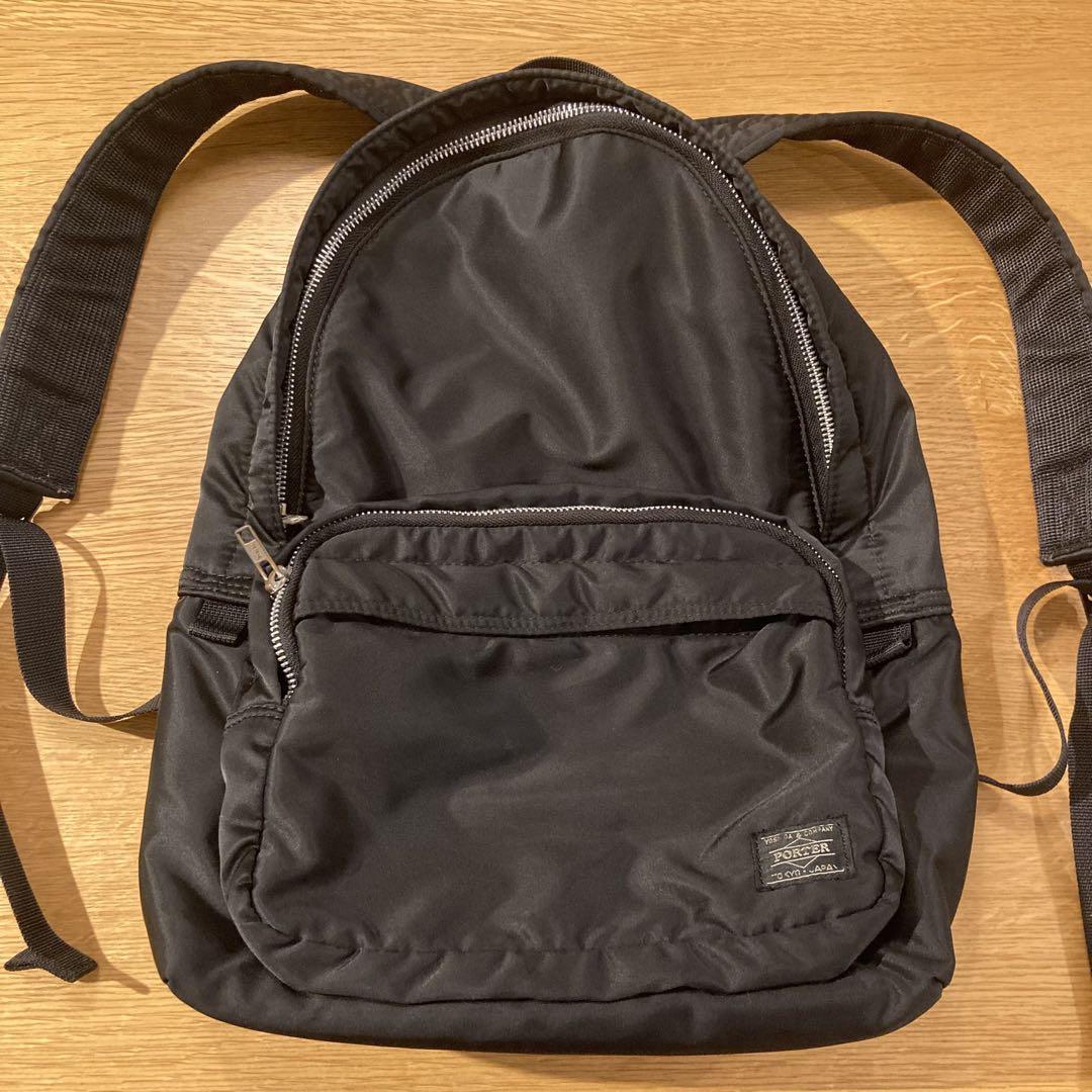 PORTER タンカー　ブラック バックパック