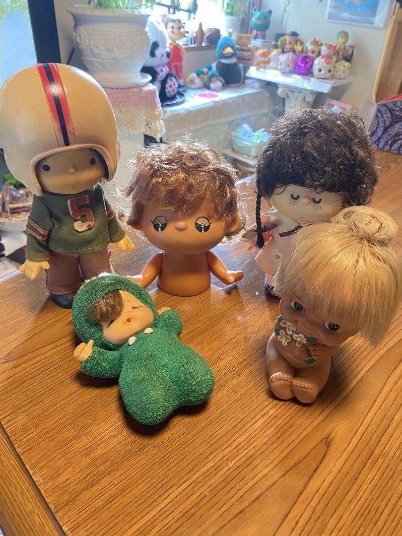 当時物 昭和レトロ セキグチ ソフビ しずくちゃん ローラちゃん まとめ売り