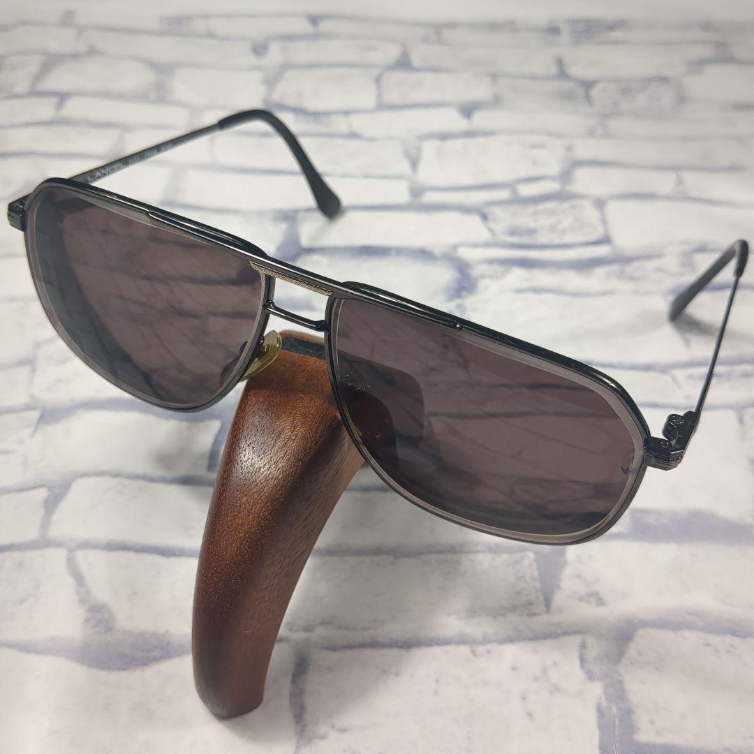 LANCEL ランセル メンズ ツーブリッジ 度入(弱)サングラス