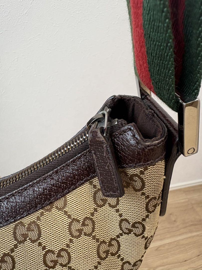 GUCCI GGパターン バッグ 　送料込✨ GUCCI GGパターン ショルダーバッグ - メルカリ