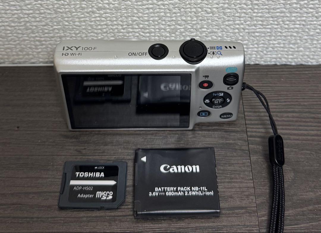 Canon IXY 100Fシルバー コンパクトデジタルカメラ