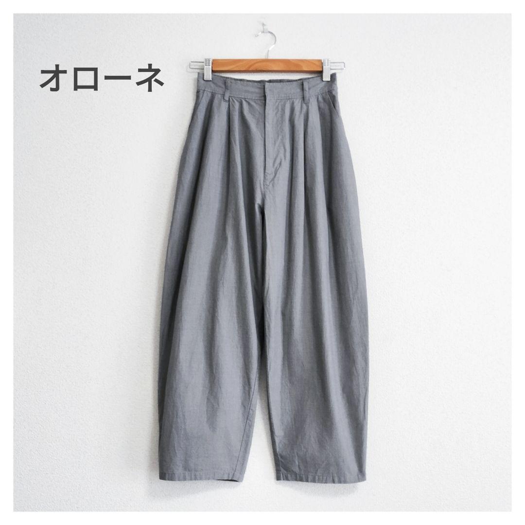 美品 Tandey オローネ バルーンパンツ 千鳥格子 グレー FREE