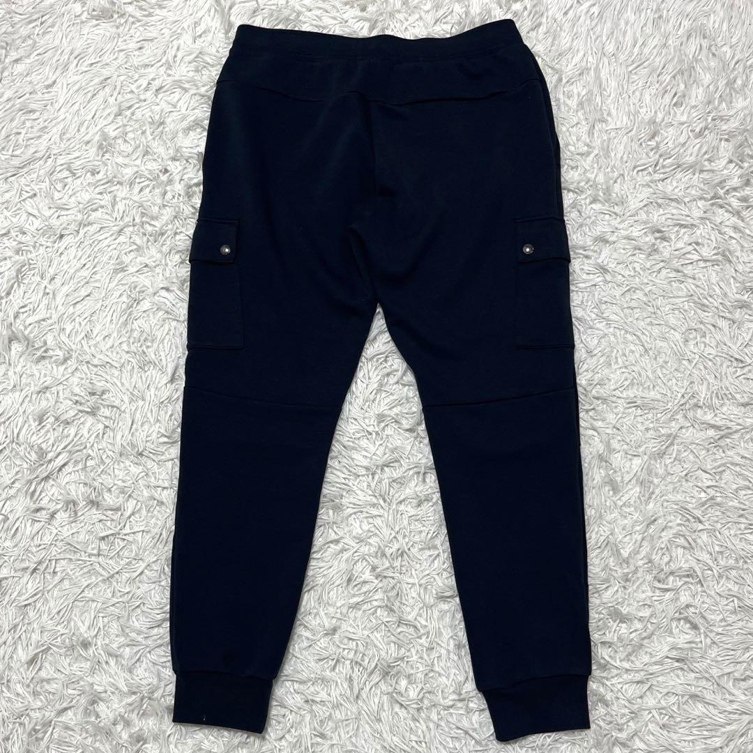 スウェットカーゴパンツ 刺繍ロゴ