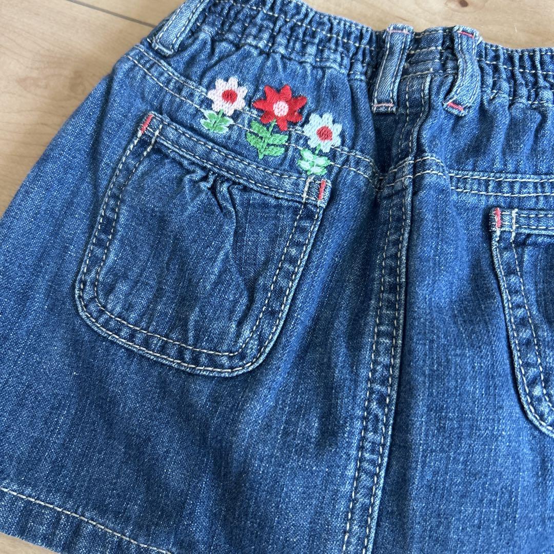 デニム花刺繍ミニスカート - メルカリ デニム花刺繍ミニスカート - メルカリ
