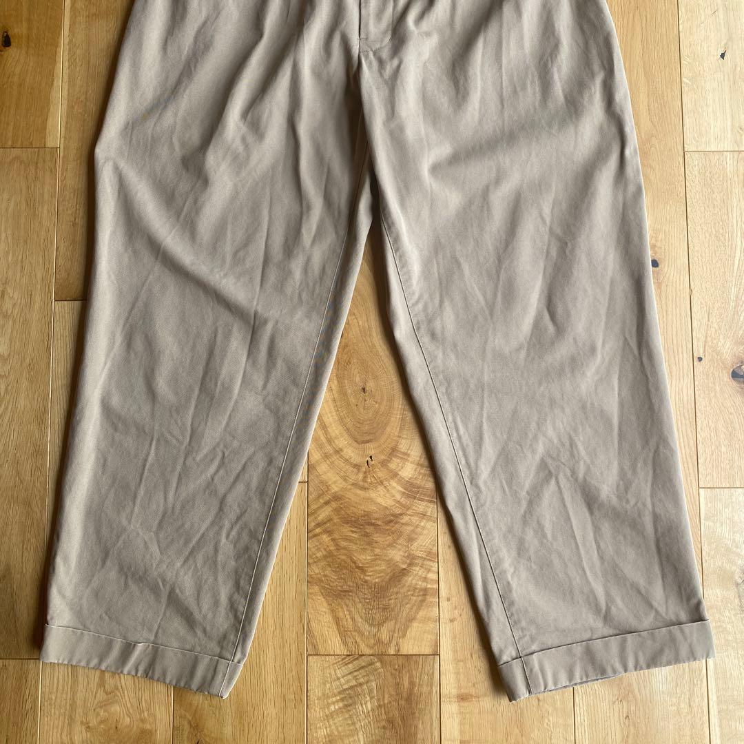 BEAMS PLUS 2 Pleats Trousers Twill チノパン