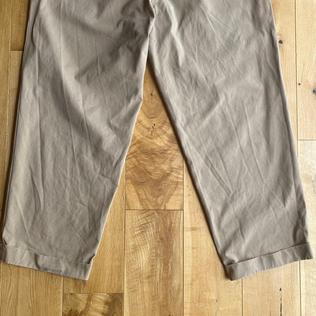 BEAMS PLUS 2 Pleats Trousers Twill チノパン