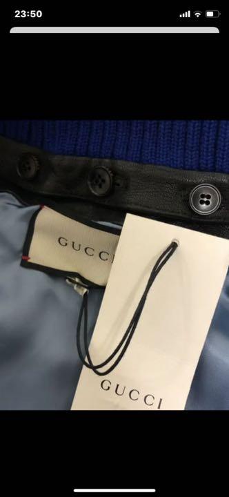 入手困難　BTS V テテ 着用 GUCCI タイガーレザージャケット