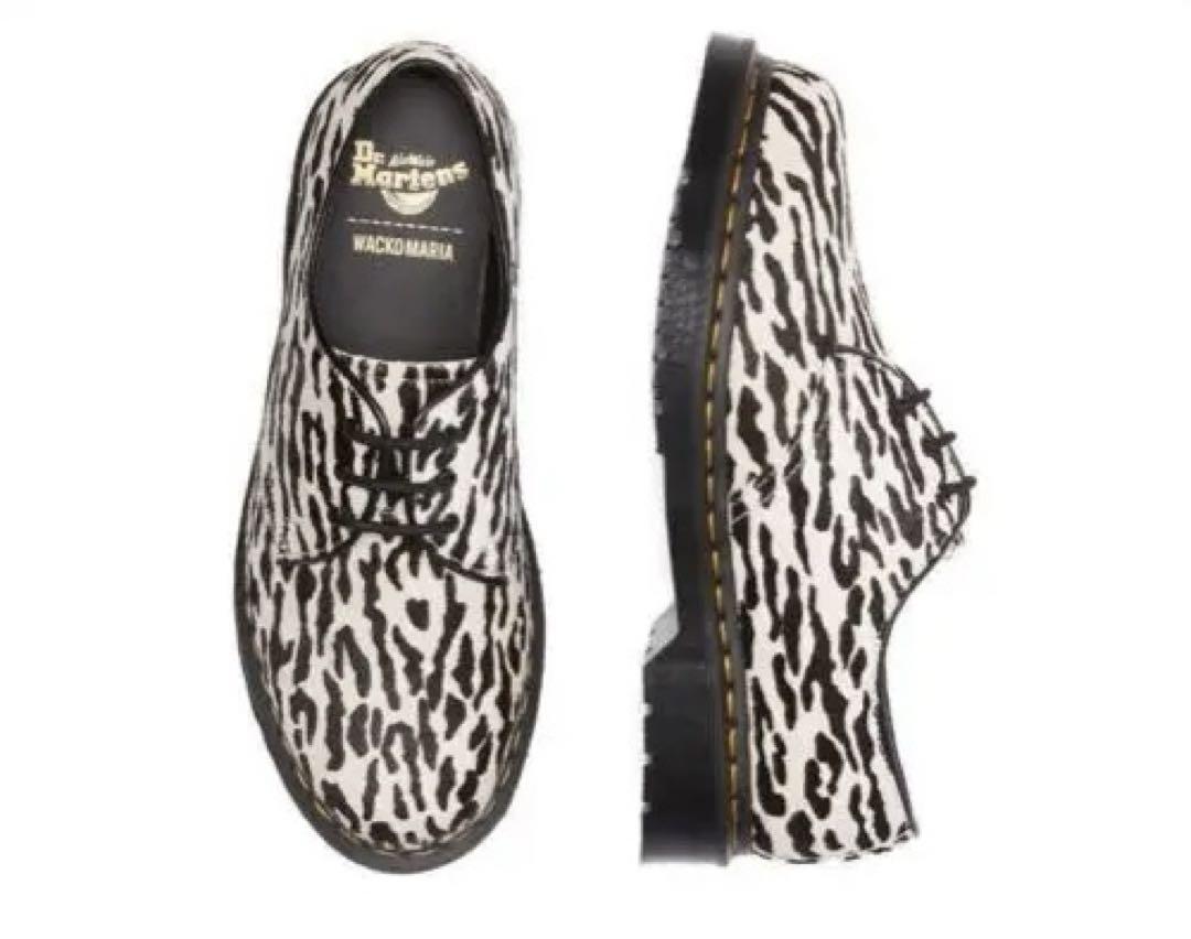 新品 Dr. Martens WACKO MARIA コラボ レオパード 白黒