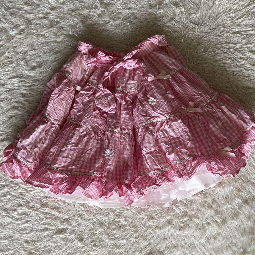 angelic pretty ￼ギンガムチェック　ボリュームスカート