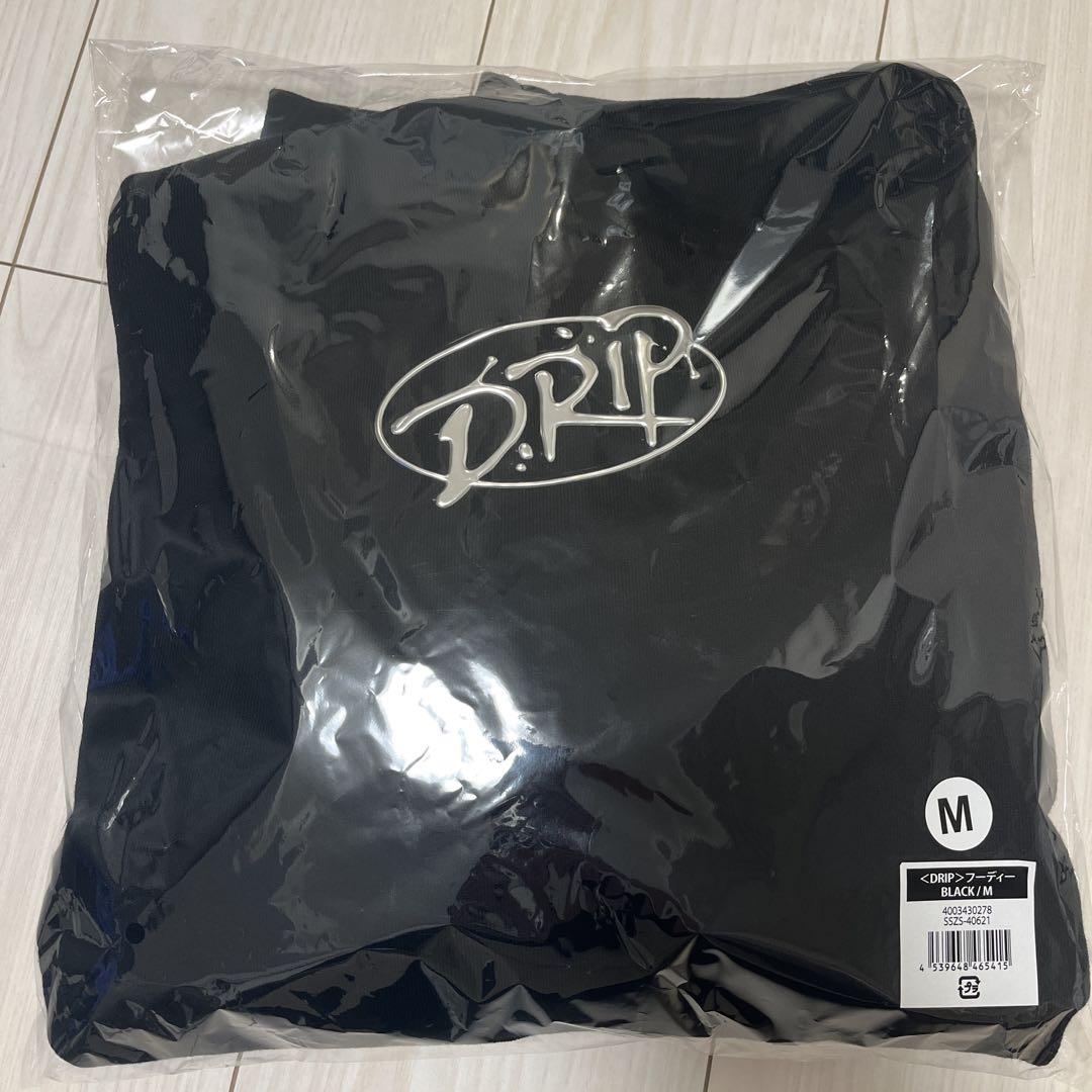 BABY MONSTER パーカー M 黒 ブラック drip