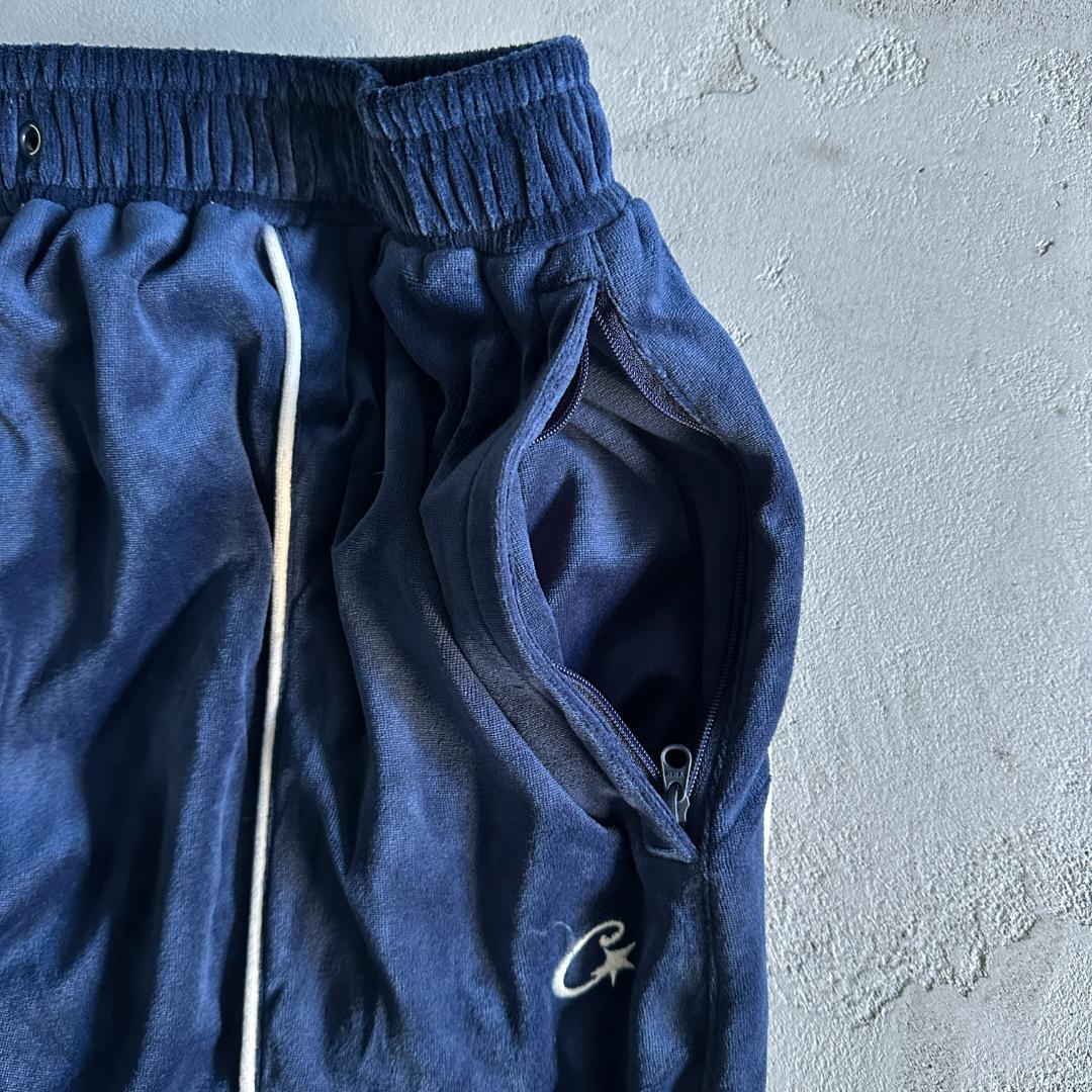 トップス Corteiz VVS Uptown Velvet Suit - Navy