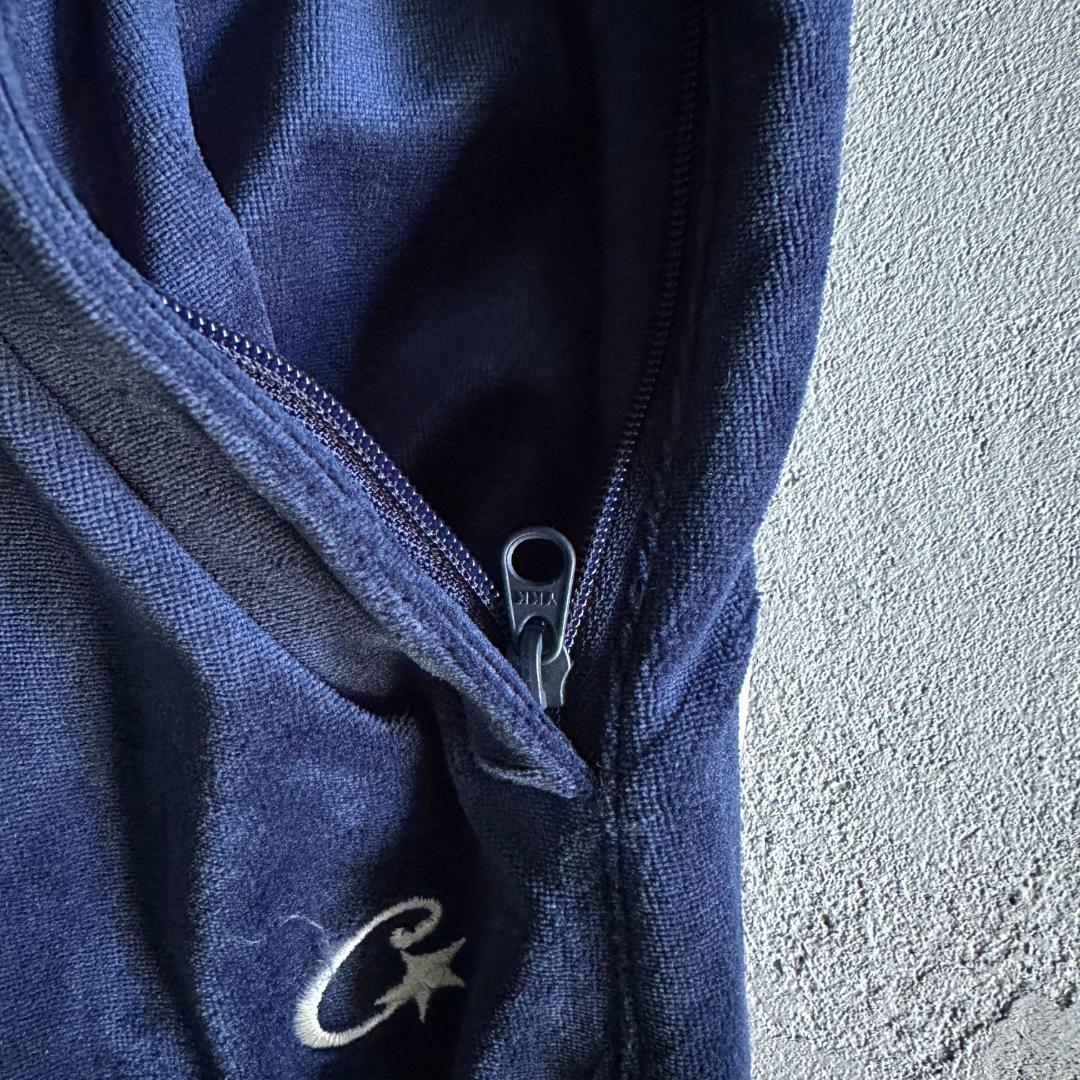 トップス Corteiz VVS Uptown Velvet Suit - Navy