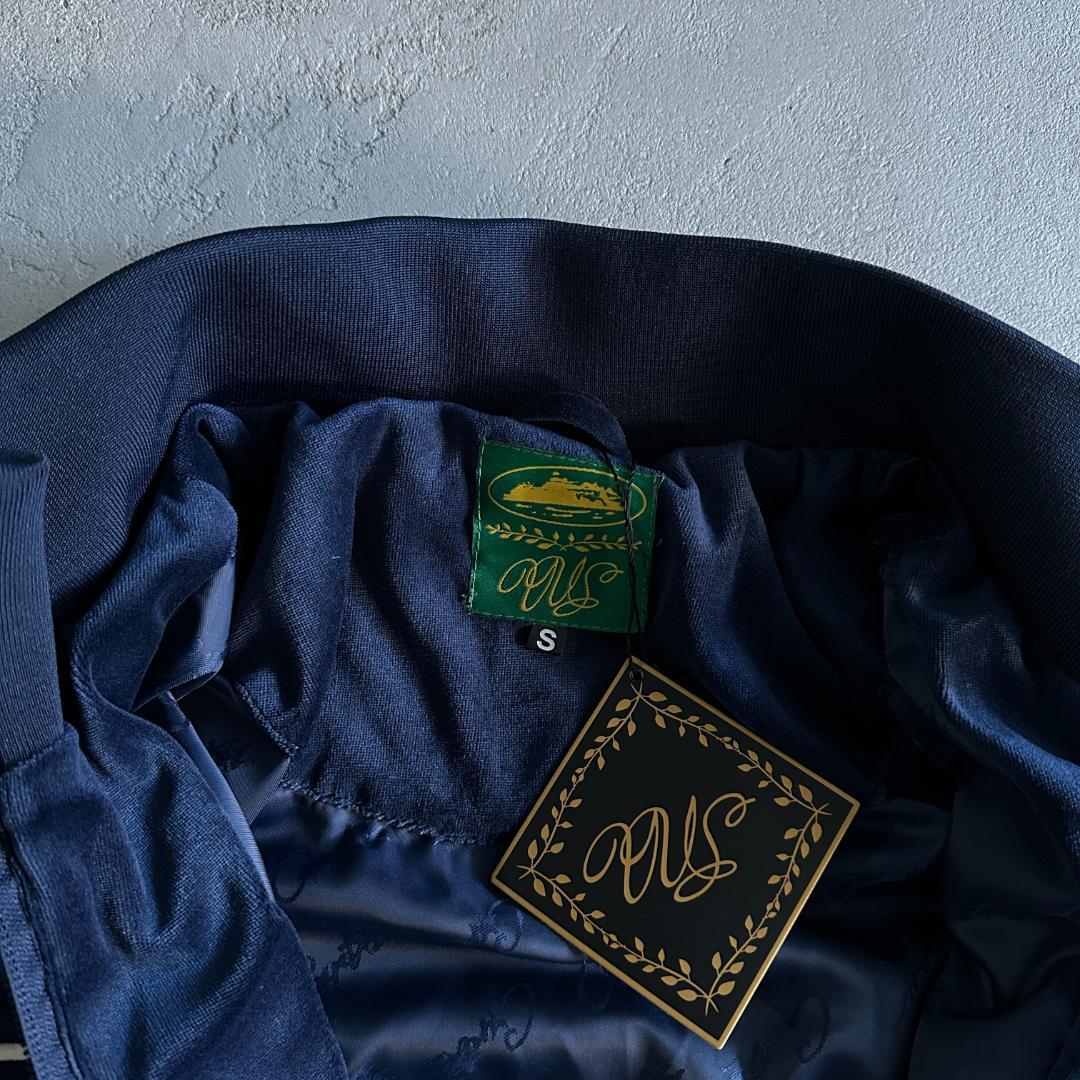 トップス Corteiz VVS Uptown Velvet Suit - Navy