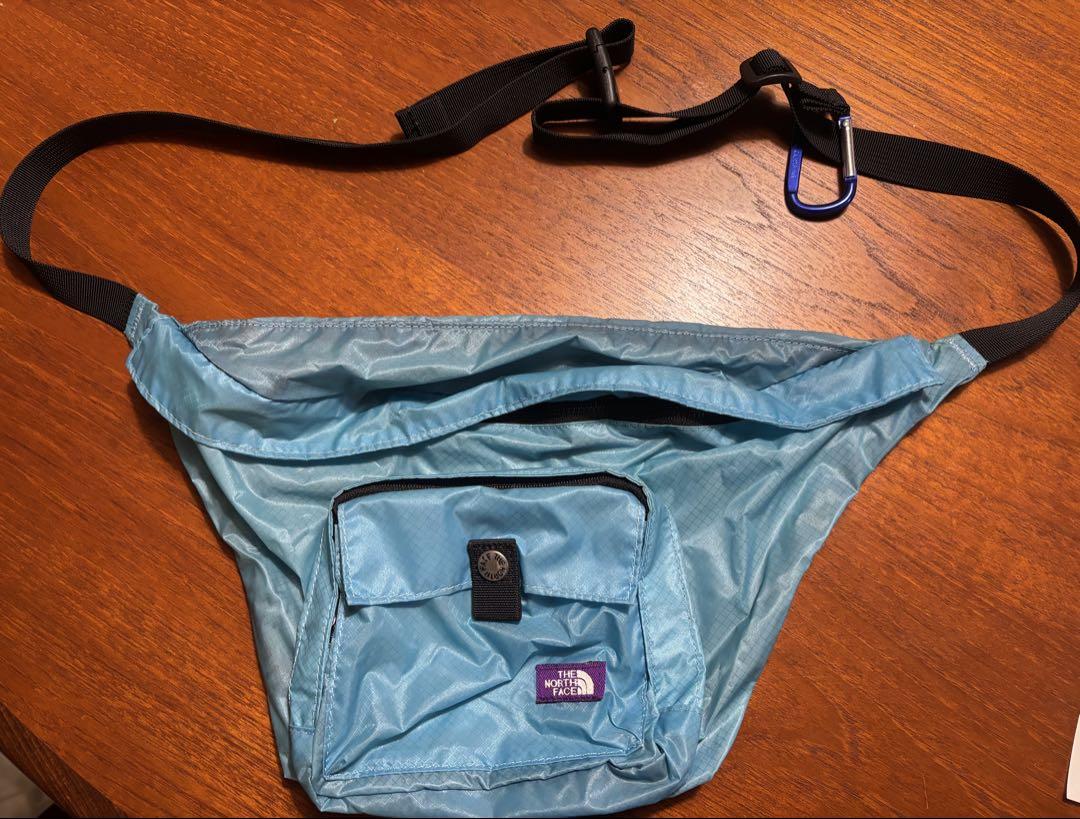 ザ ノースフェイス パープルリーベルLight Waist Bag