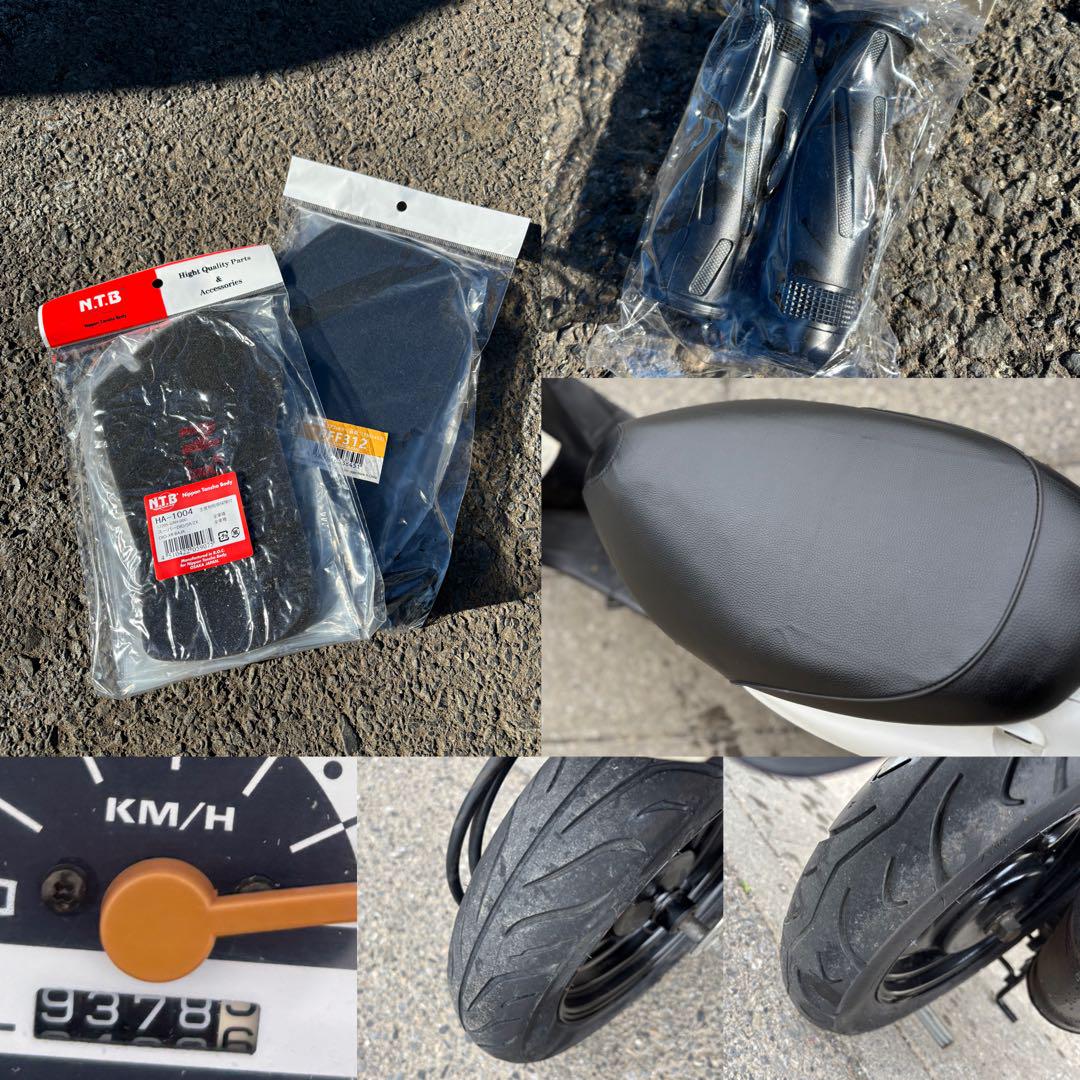 ⭐️レッツ2快速2スト❗️60km/h確認⭐️バッテリ・シート・プラグ・エアクリ新品⭐️