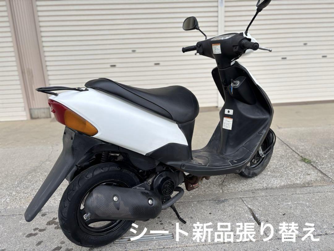 ⭐️レッツ2快速2スト❗️60km/h確認⭐️バッテリ・シート・プラグ・エアクリ新品⭐️