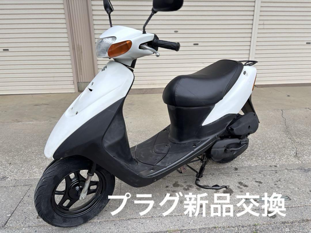 ⭐️レッツ2快速2スト❗️60km/h確認⭐️バッテリ・シート・プラグ・エアクリ新品⭐️