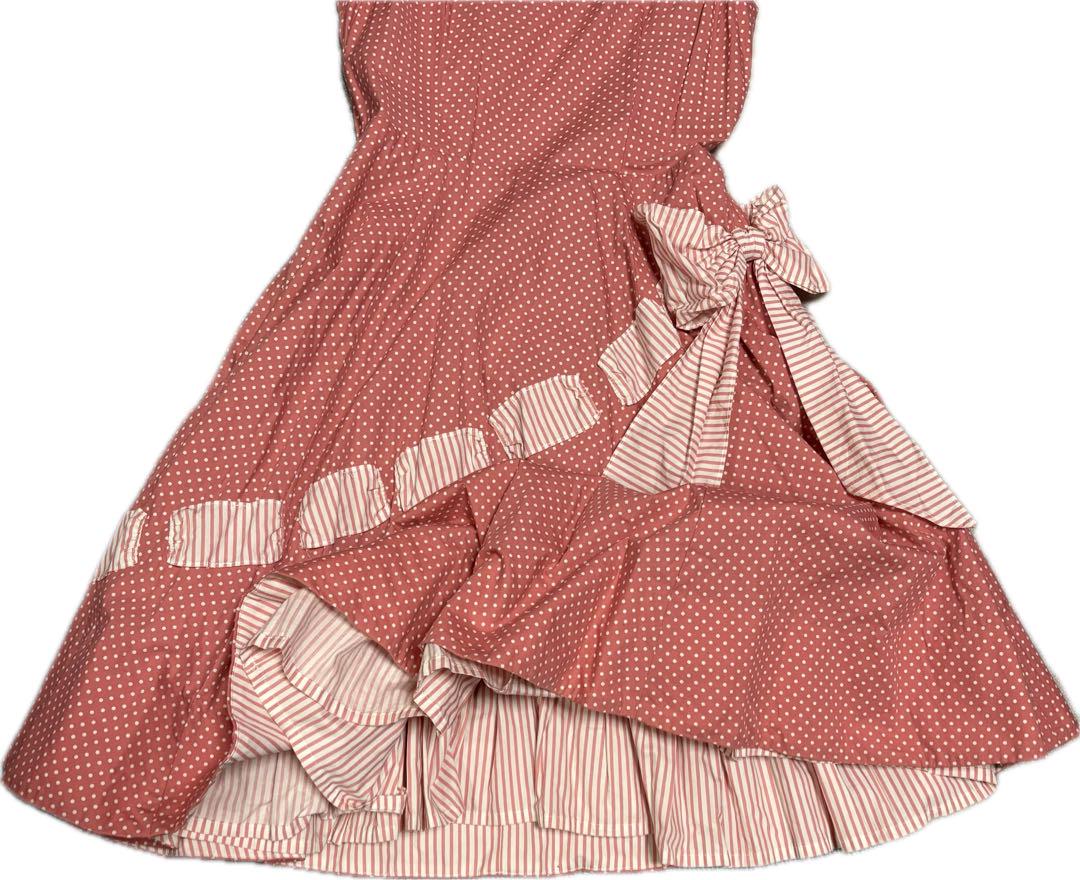 MILK SUN-KISSED dress ドット　ボーダー