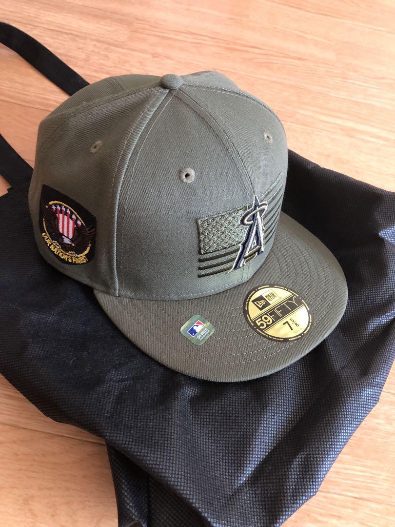 エンジェルス　キャップ　NEW ERA 59FIFTY 2023軍隊記念モデル