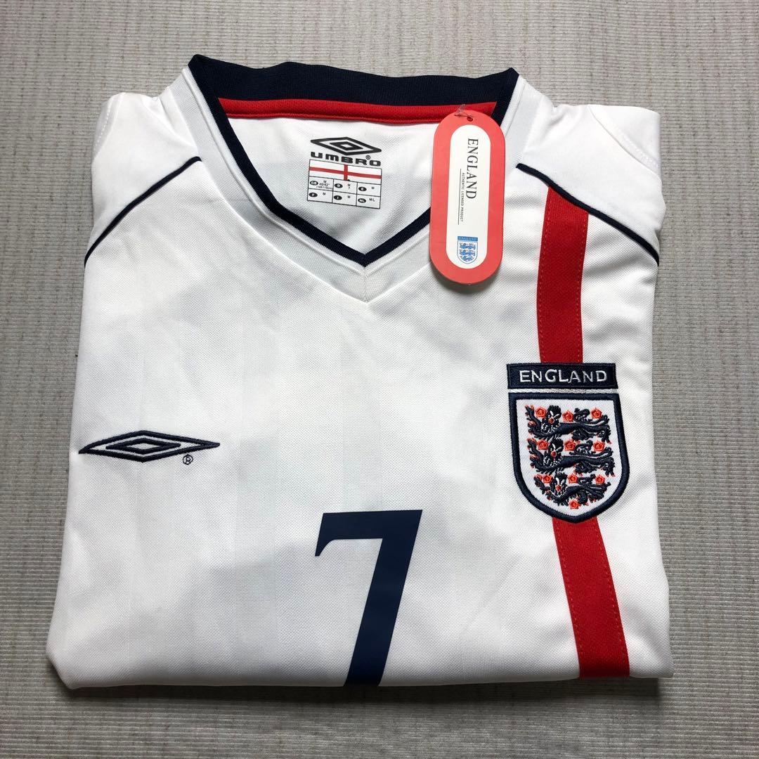 オンライン ショップスポーツ - 02日韓W杯イングランド代表 7番BECKHAM