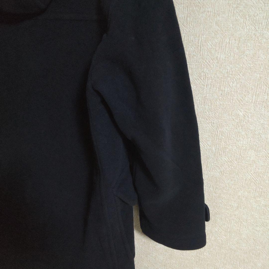 美品 イーストボーイ East BOY ダッフルコート カシミヤ混 ブラック Ｌ