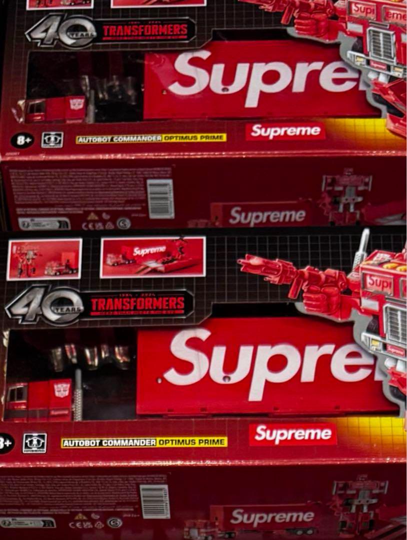 Supreme x Transformers G1 Optimus Prime