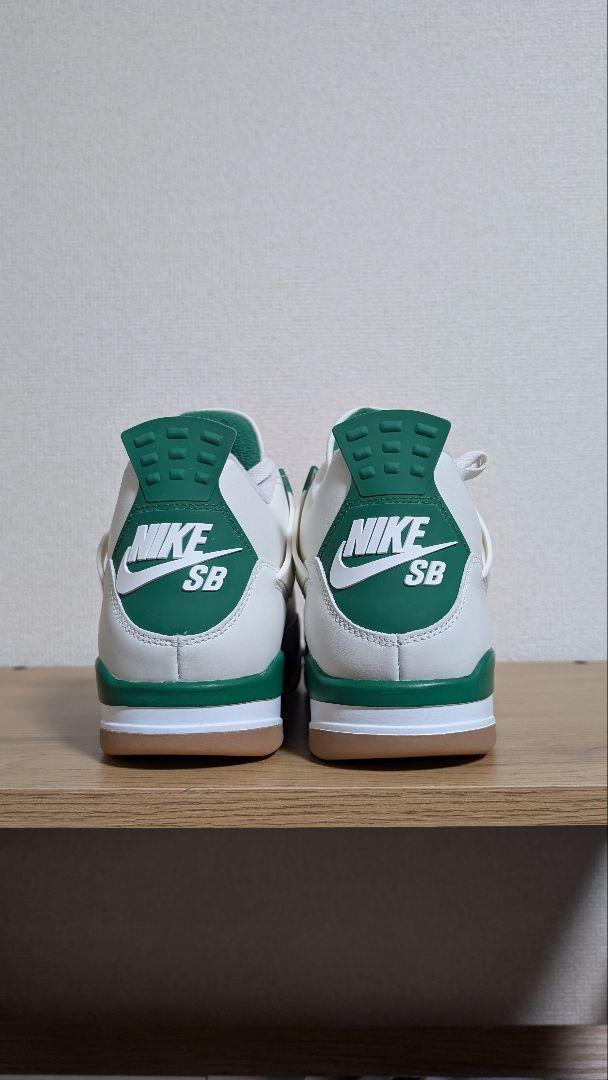 靴 Nike sb Air Jordan 4 pine green