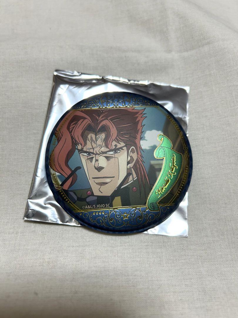 ジョジョの奇妙な冒険　花京院典明　アニメ10周年記念展　缶バッジ ジョジョの奇妙な冒険 アニメ10周年記念展 花京院 典明 場面写缶