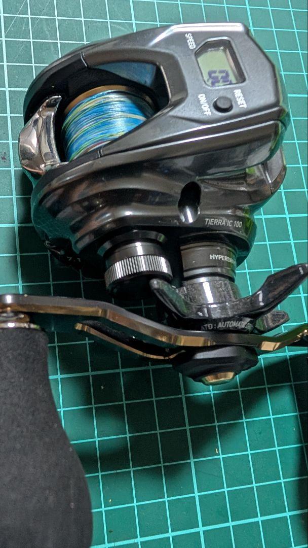 DAIWA TIERRA IC 100 両軸リール カウンター機能有り