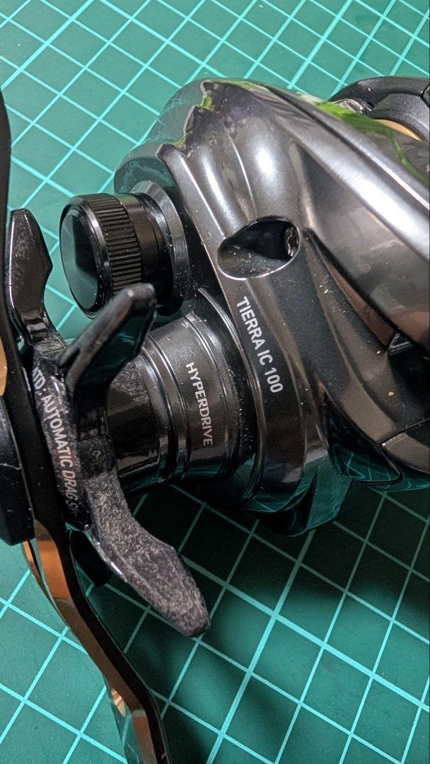 DAIWA TIERRA IC 100 両軸リール カウンター機能有り