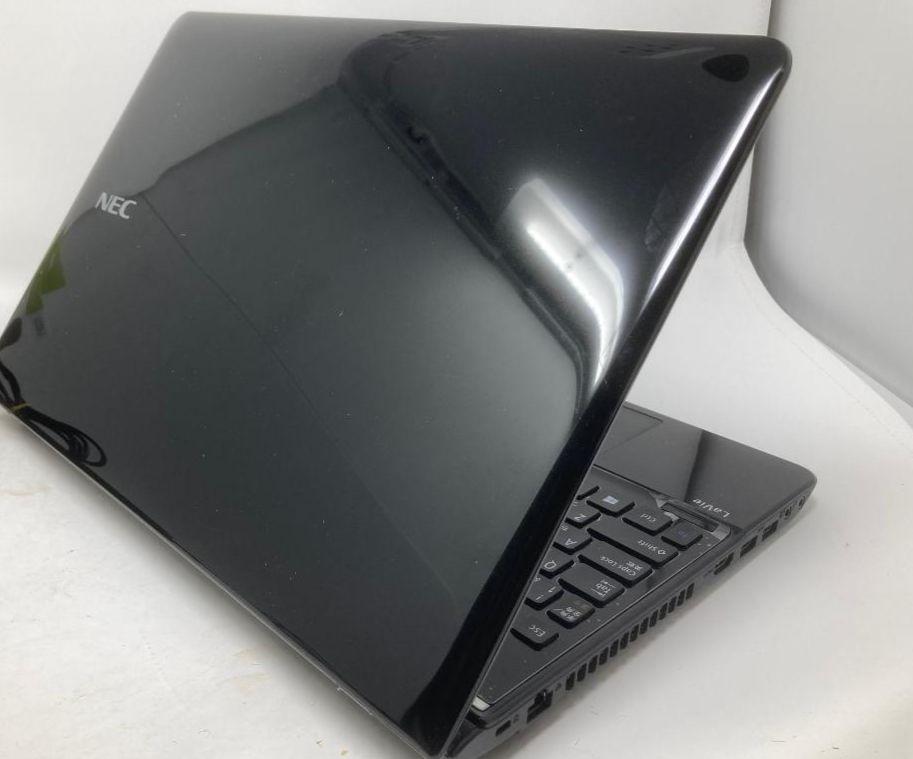 電源つかなくなりました。NEC ノートPC ブラック 光沢仕上げ