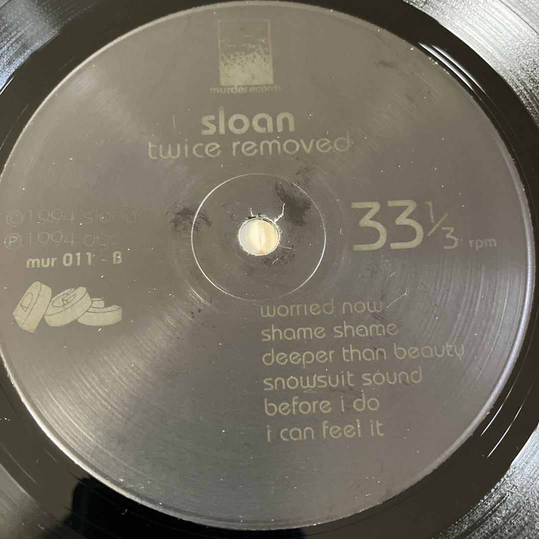 神美盤‼︎CNDオリ盤　Sloan 「Twice Removed」