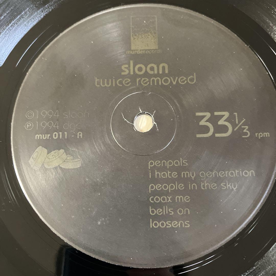 神美盤‼︎CNDオリ盤　Sloan 「Twice Removed」