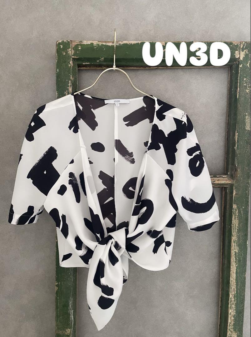 UN3D. ペイントアート　Tシャツ