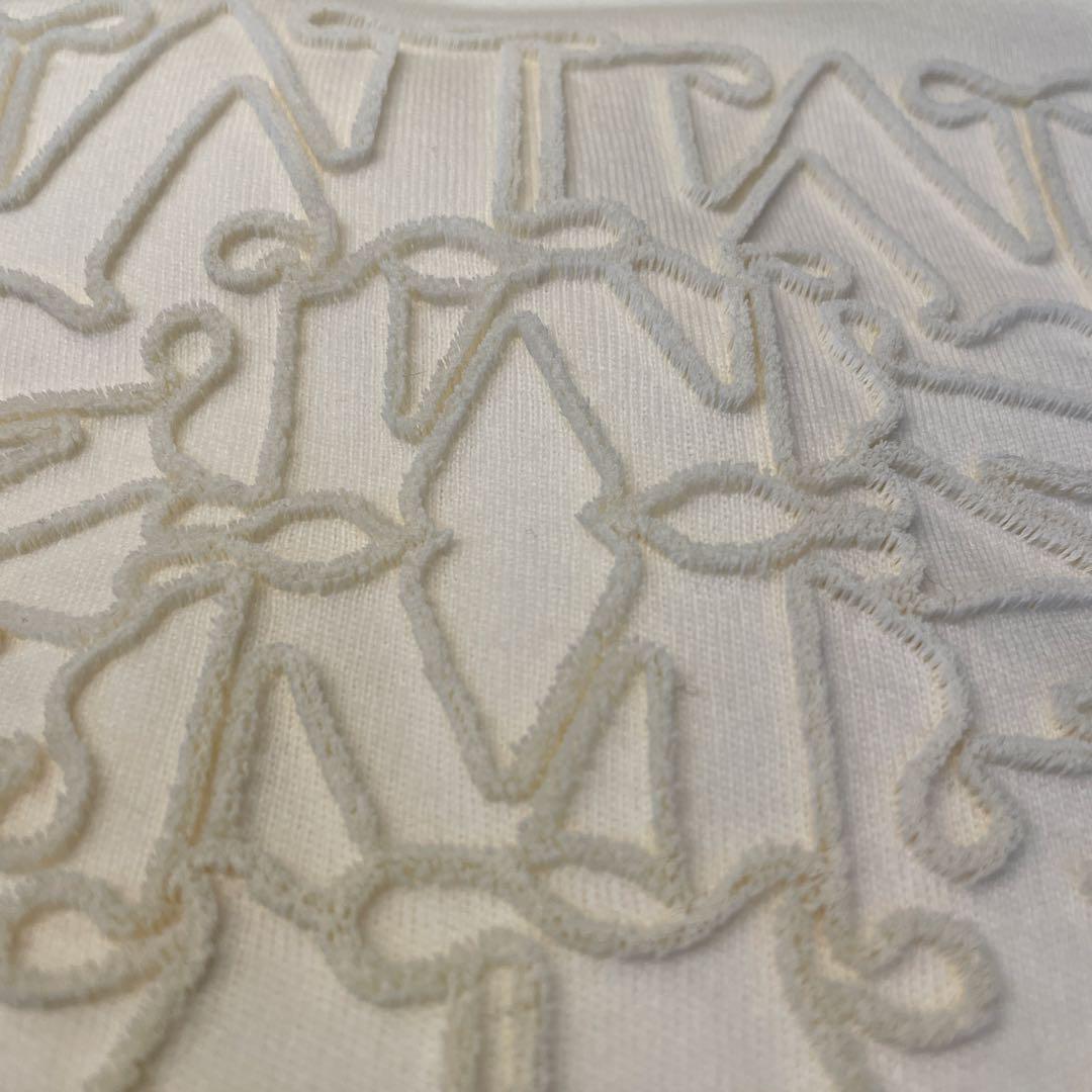 MAX MARA PAMIR スウェットシャツ パーカー パミール ロゴ刺繍シロ