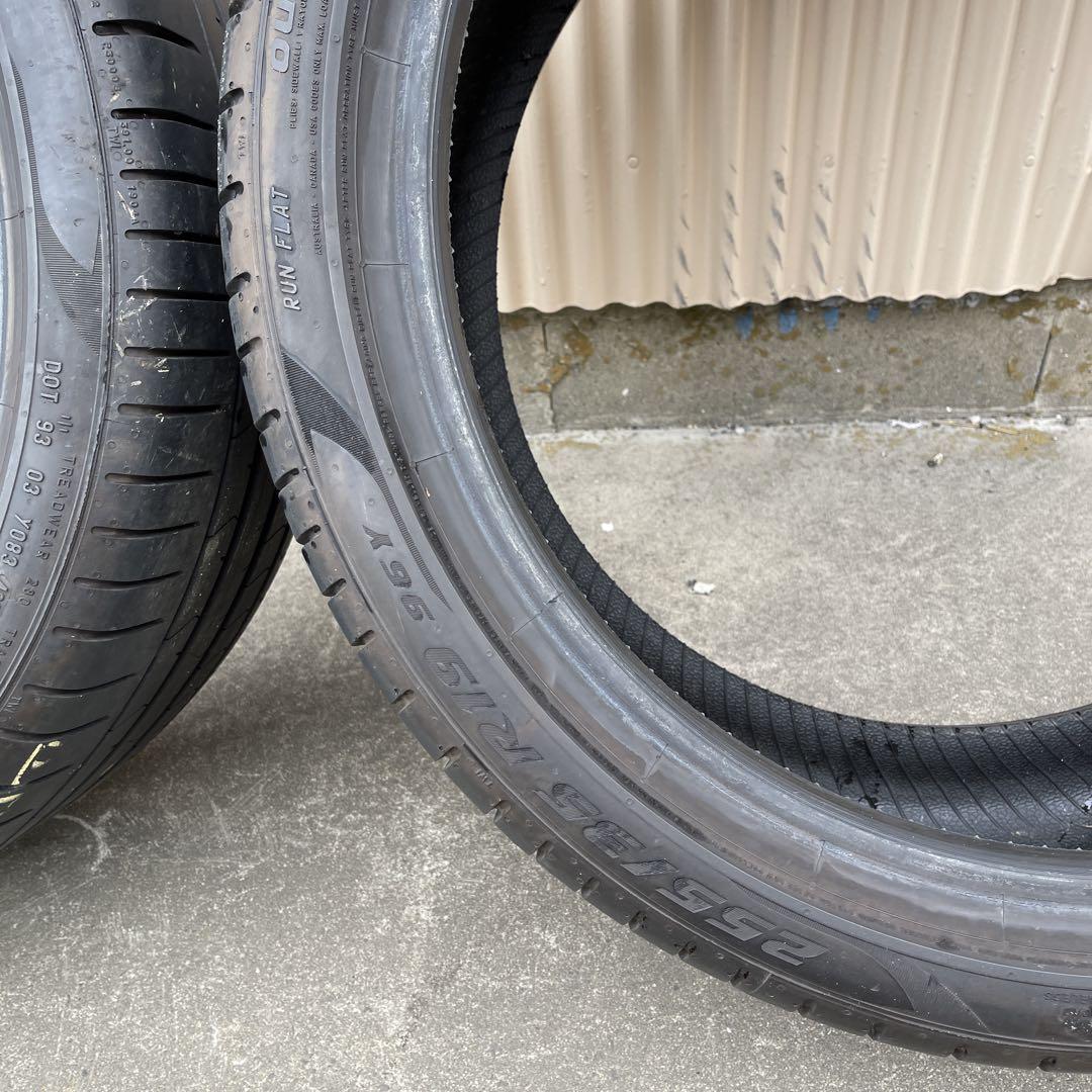 255/35R19 PIRELLI PZERO RUNFLATMOE2021年製