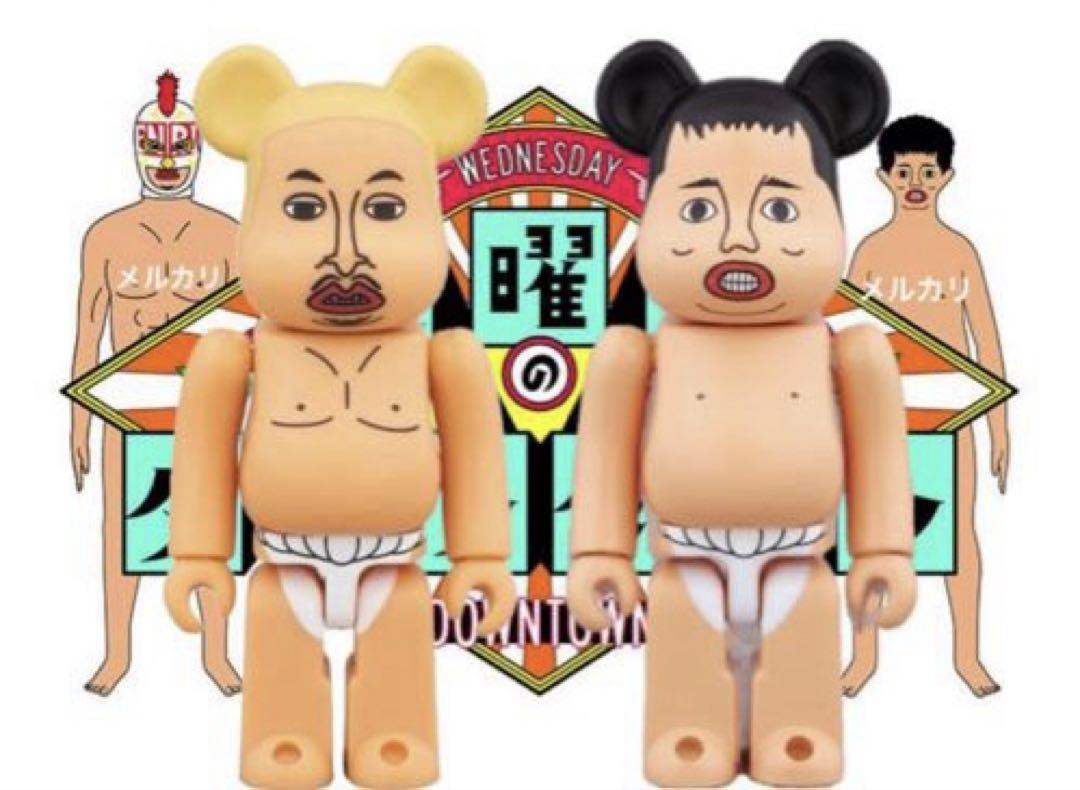 BE@RBRICK ダウンタウン 浜田雅功 松本人志　ベアブリック　⭐︎