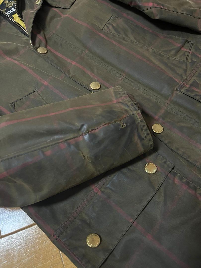 Barbour \"BEDALE SL\"限定カラー「Window pane」