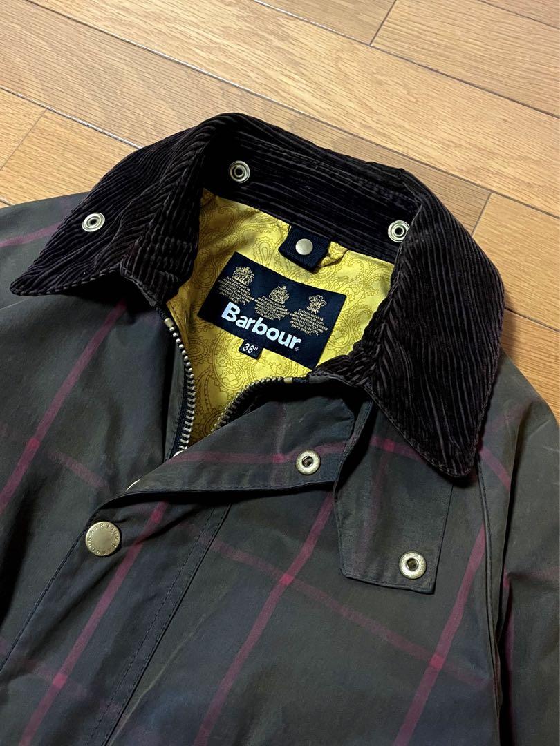 Barbour \"BEDALE SL\"限定カラー「Window pane」